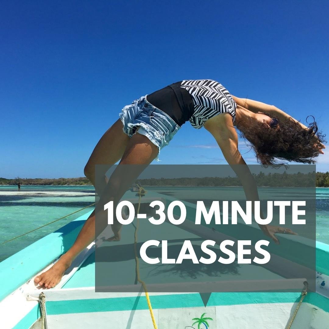 10-30 Minute Classes