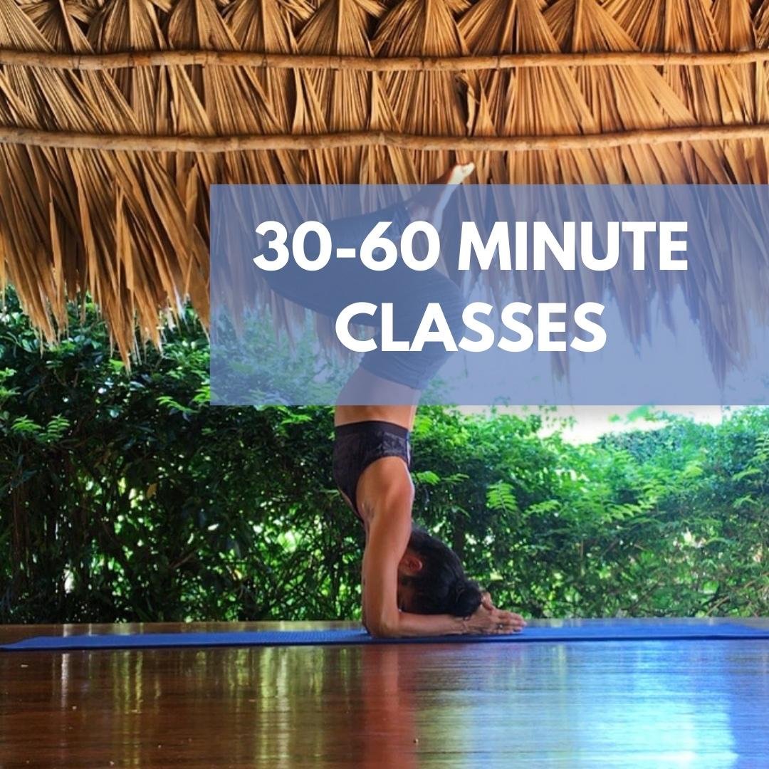 30-60 Minute Classes