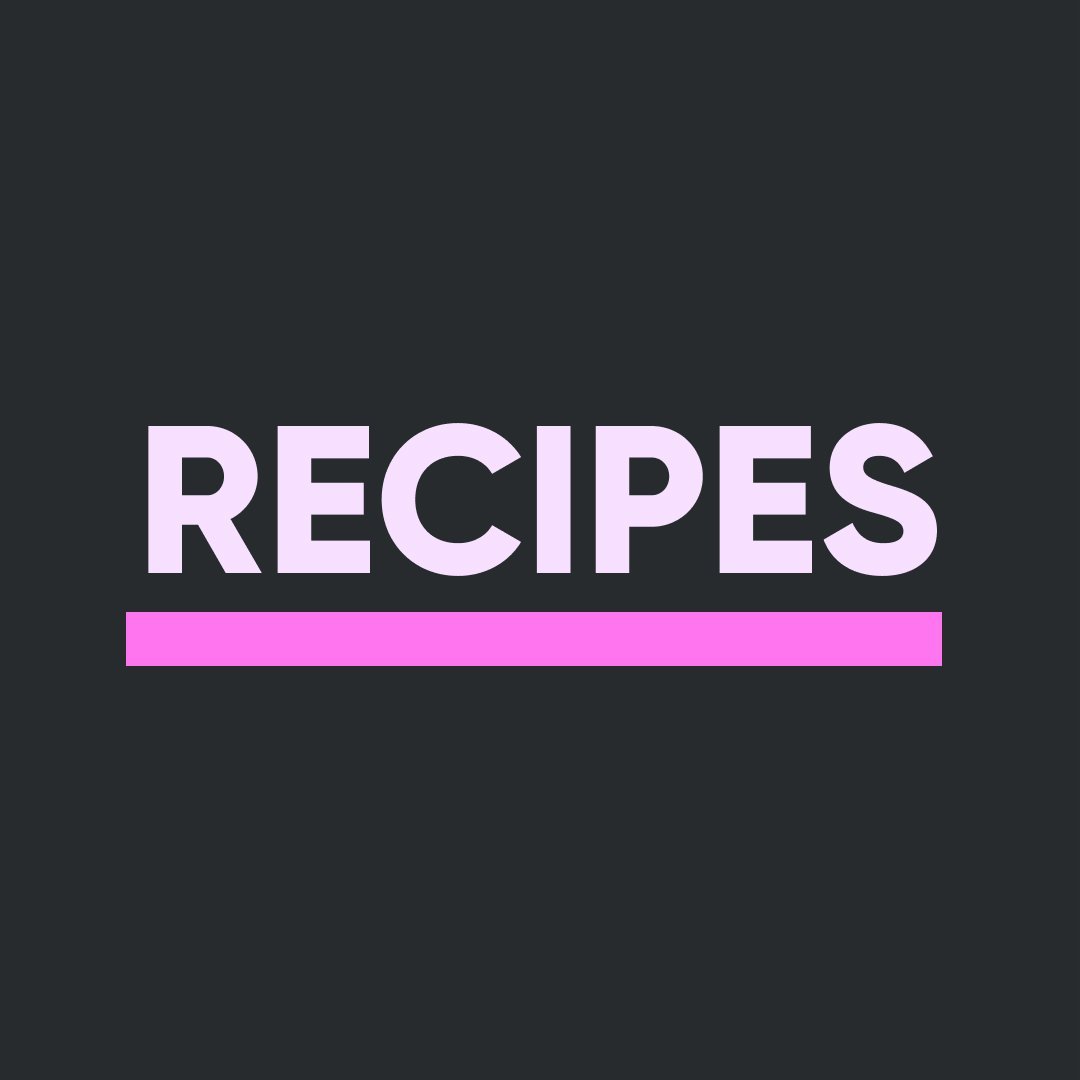 My Recipes