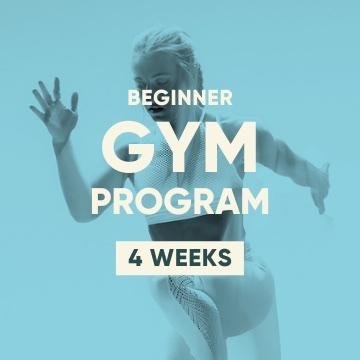 4 Week Gym Program