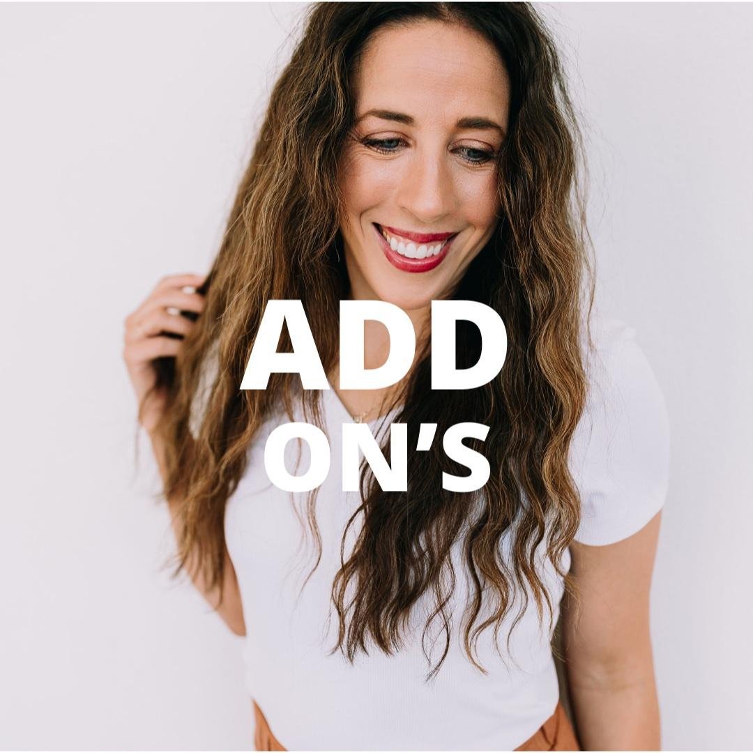 ADD ON’S