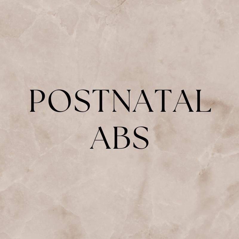 Postnatal Exercises