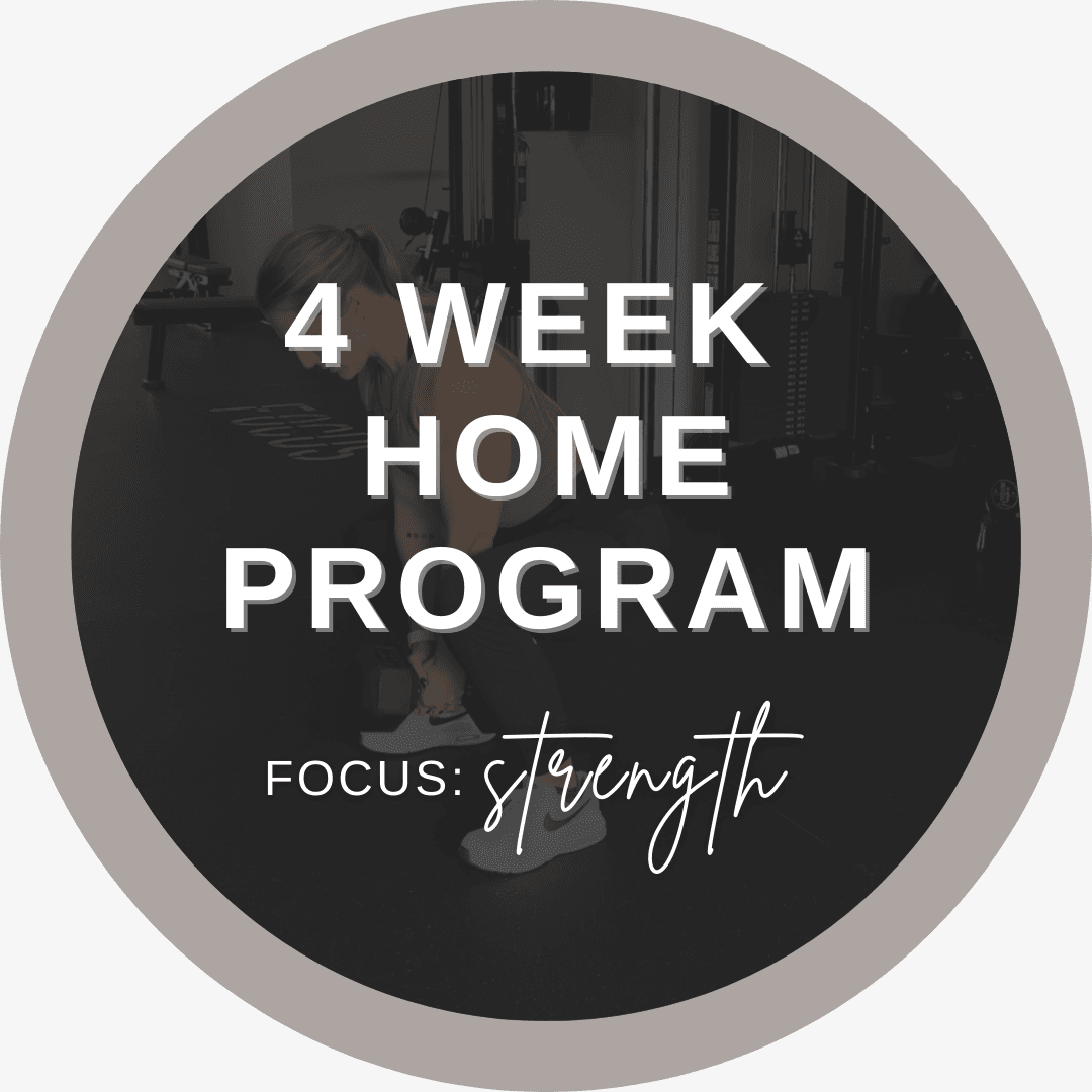 4 Week Home STRENGTH by Alexandria Jean Fitness