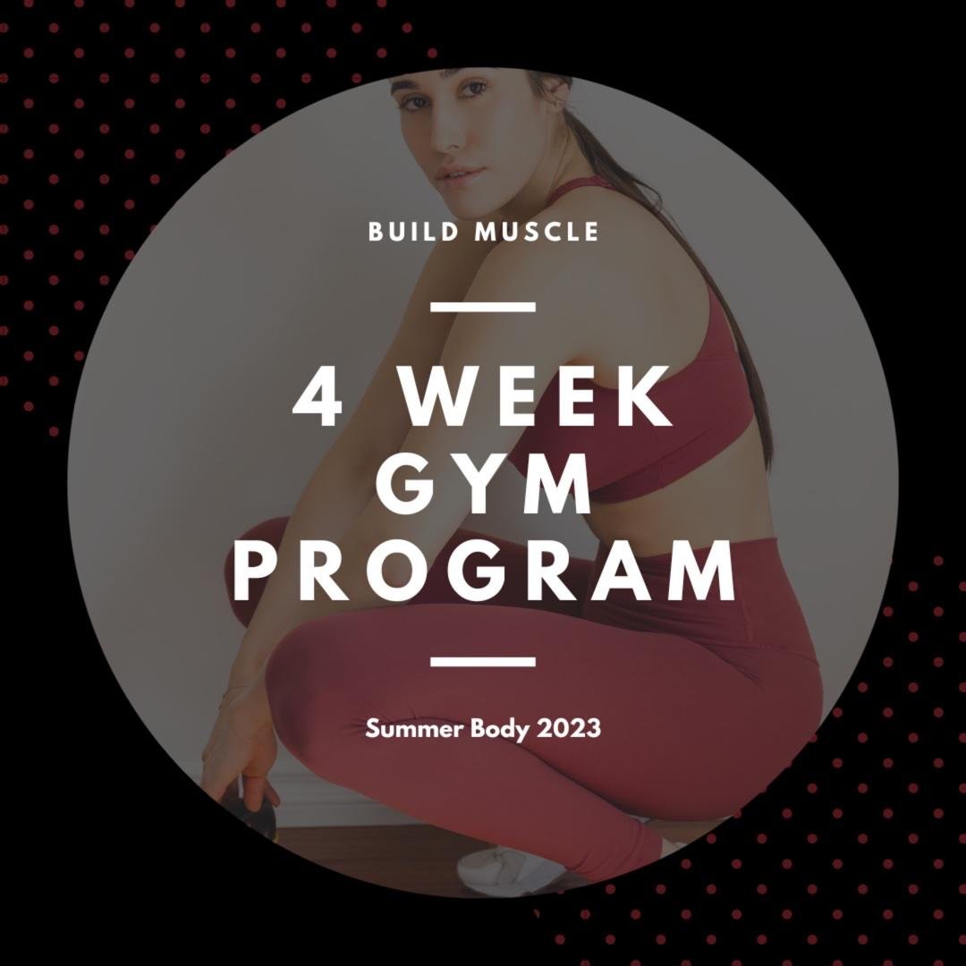 4 Week Gym Challenge