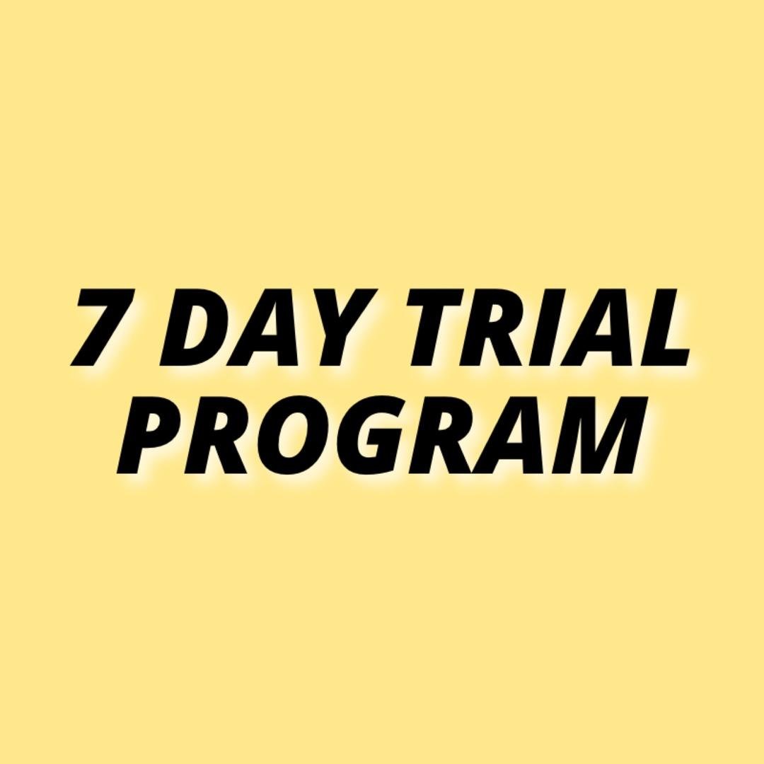 7 Day Trial Plan