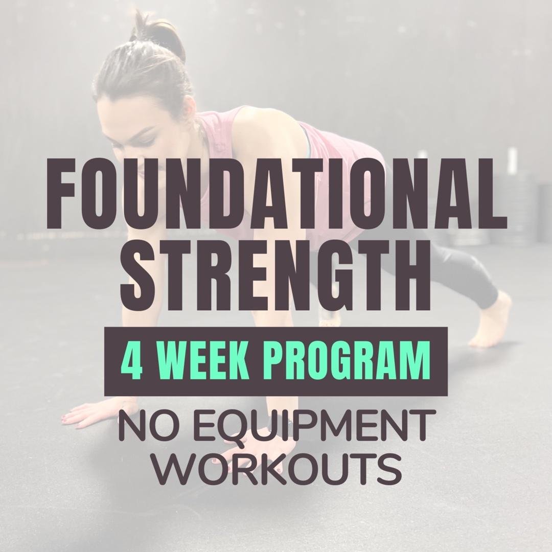 Foundational Strength