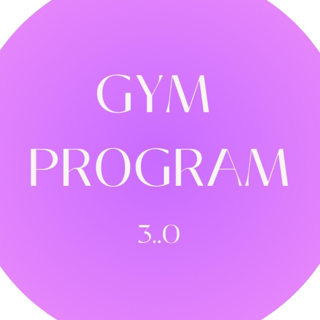 Gym Program 3.0