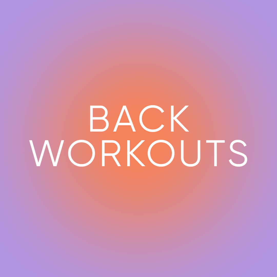 Back Workouts