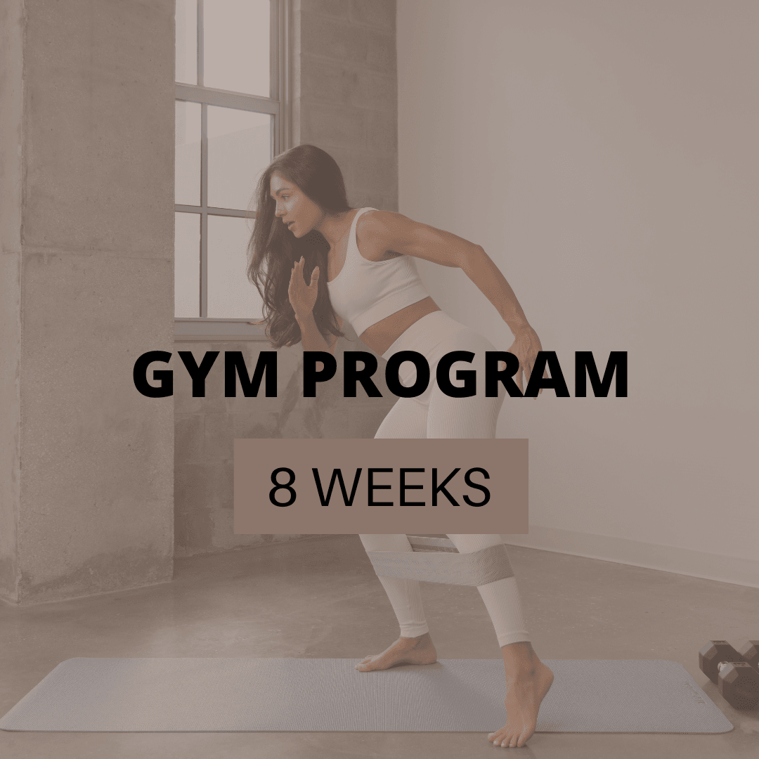 8 WEEK GYM PROGRAM 💪🏽