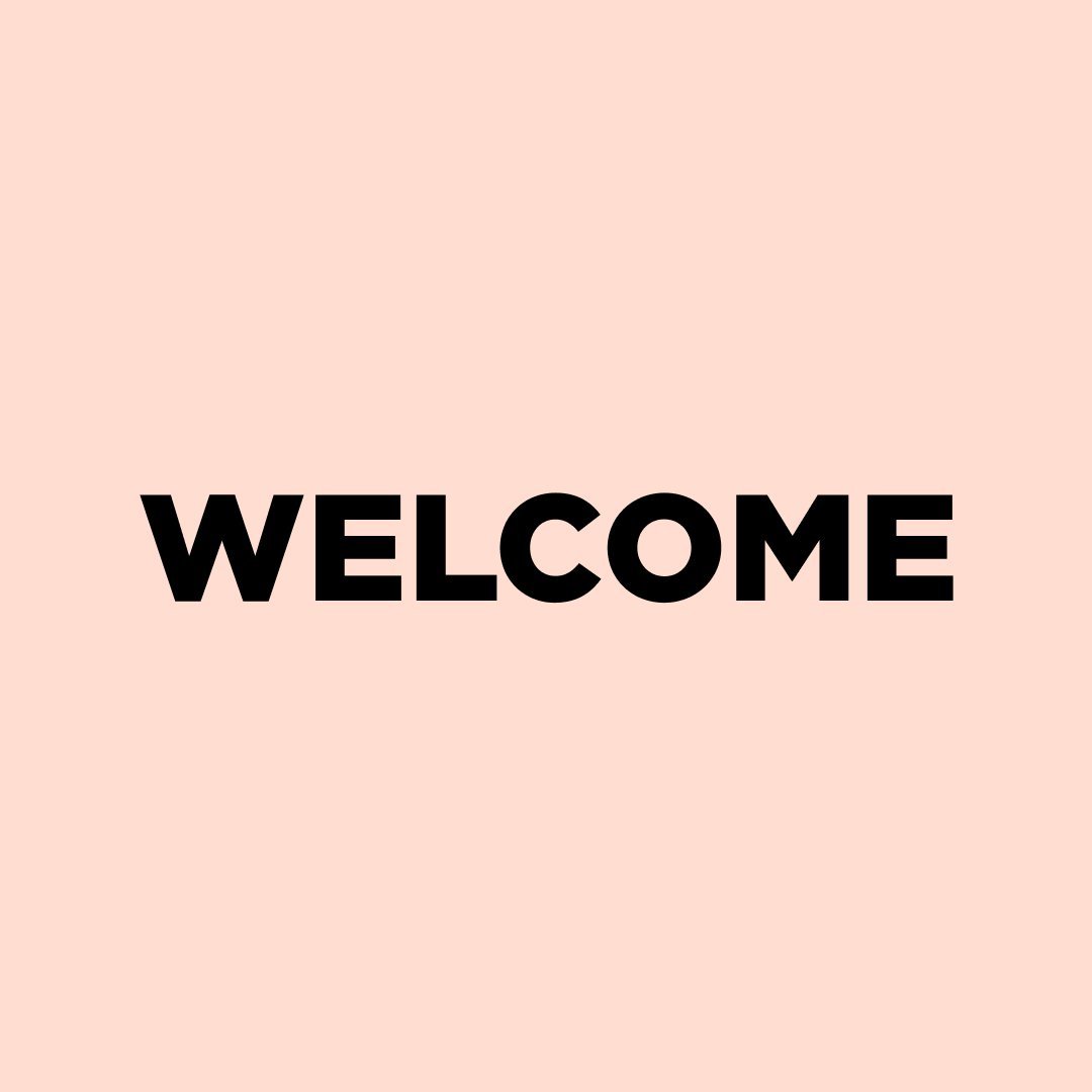 Welcome