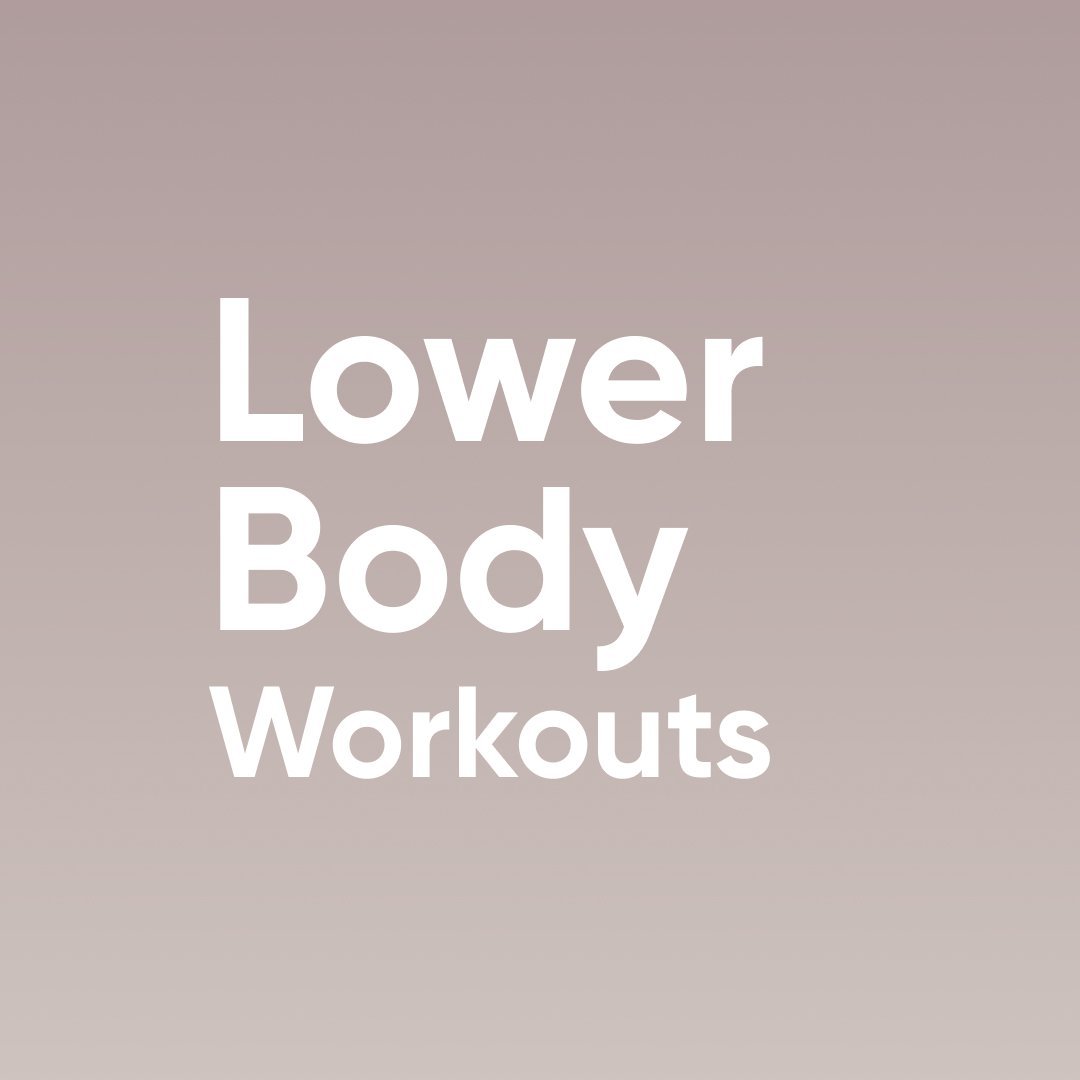 Weekly Lower Body
