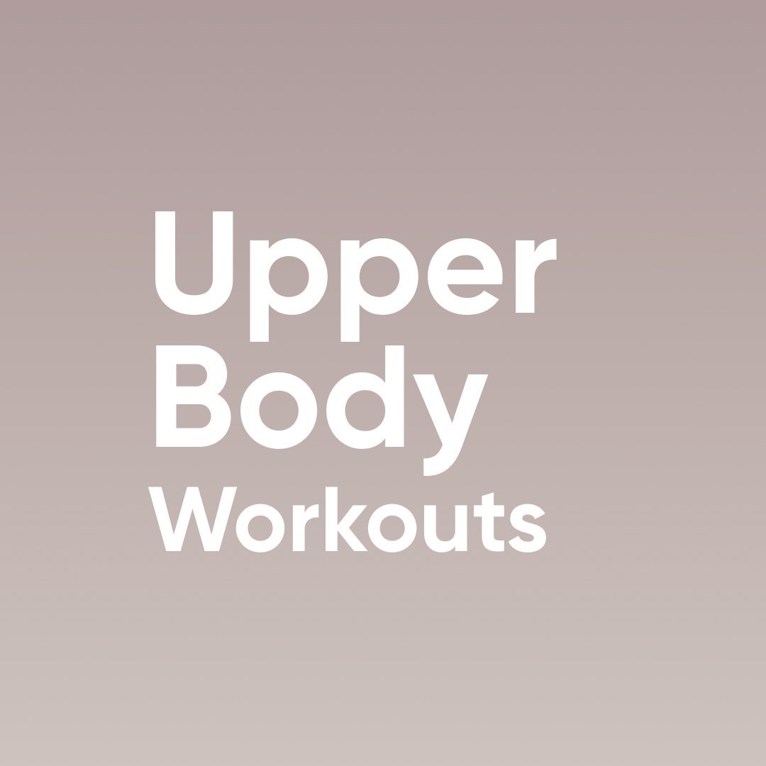 Weekly Upper Body
