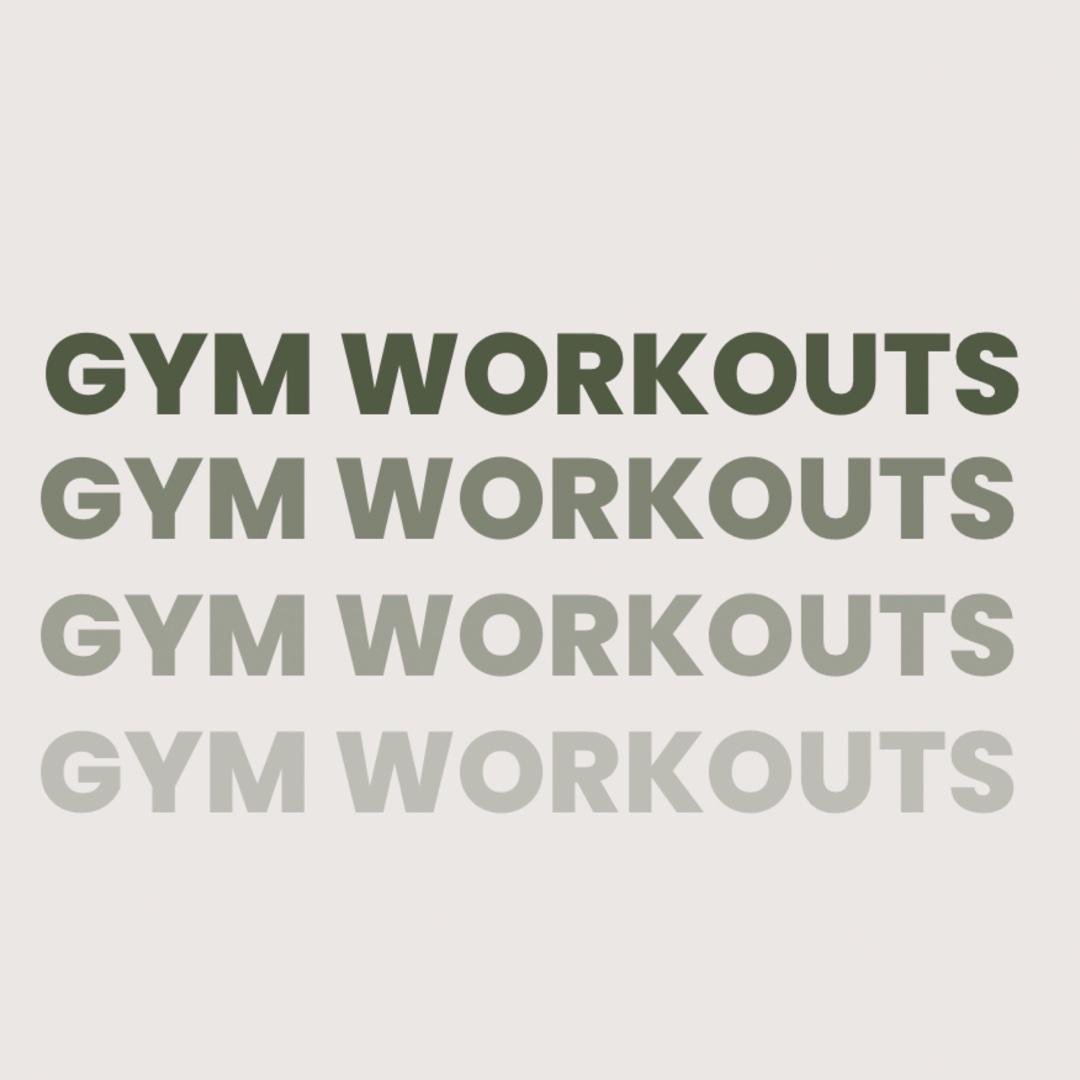 4 Day Gym Split 2.0