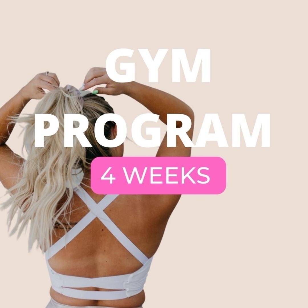 GYM: 4 weeks phase 2