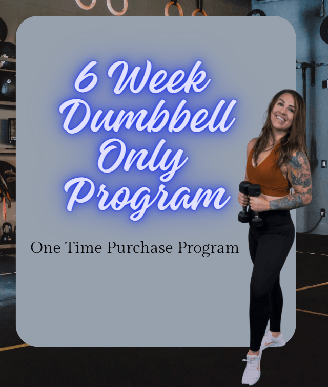 6 Week DB Only Program