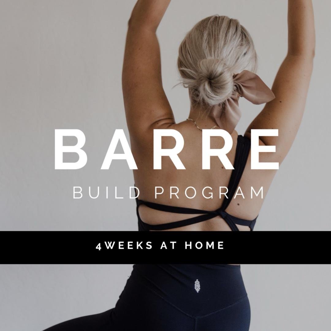 BARRE BUILD PROGRAM