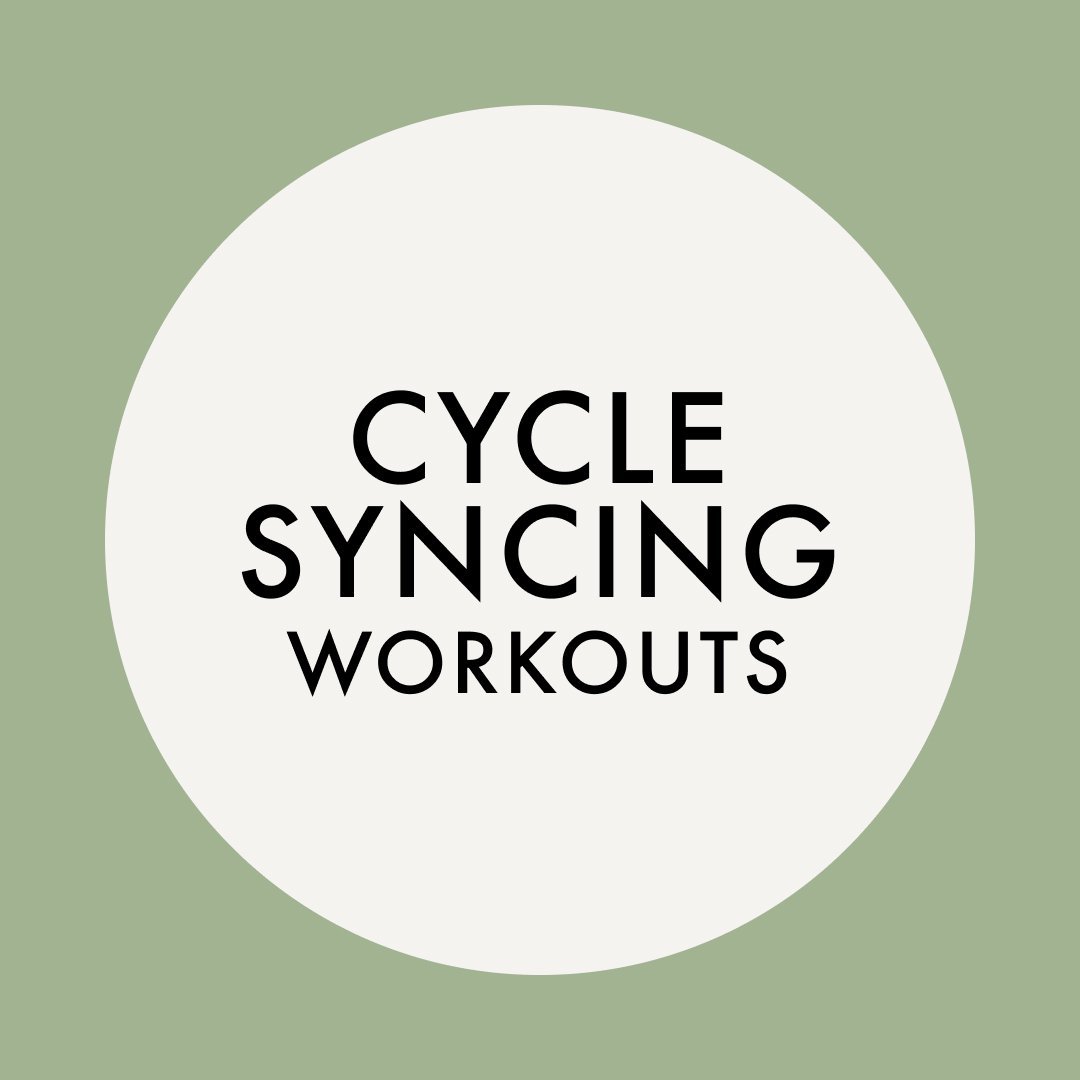 Cycle Syncing Workouts