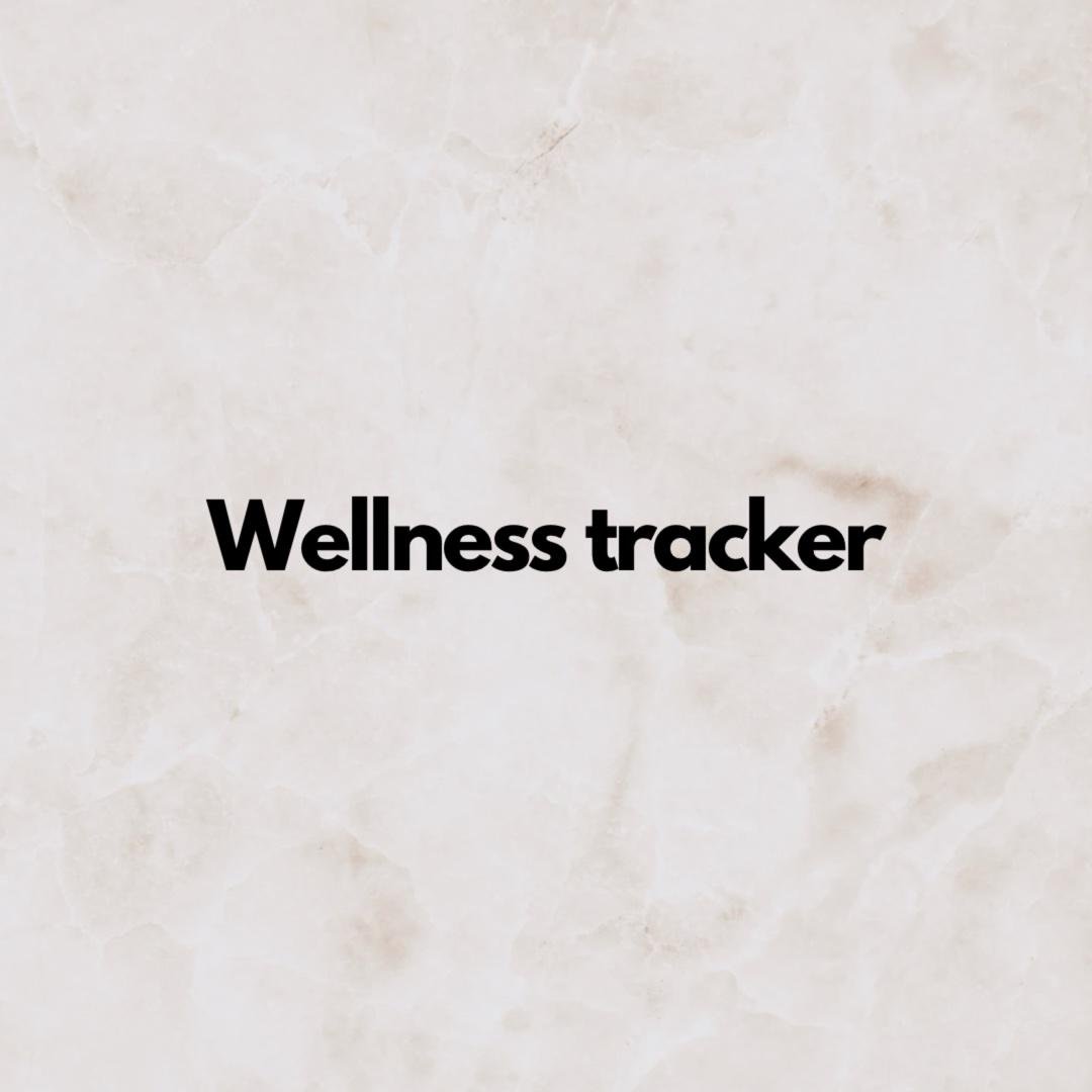 Wellness Tracker