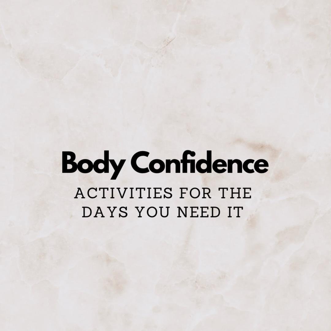 Body confidence ❤️‍🩹