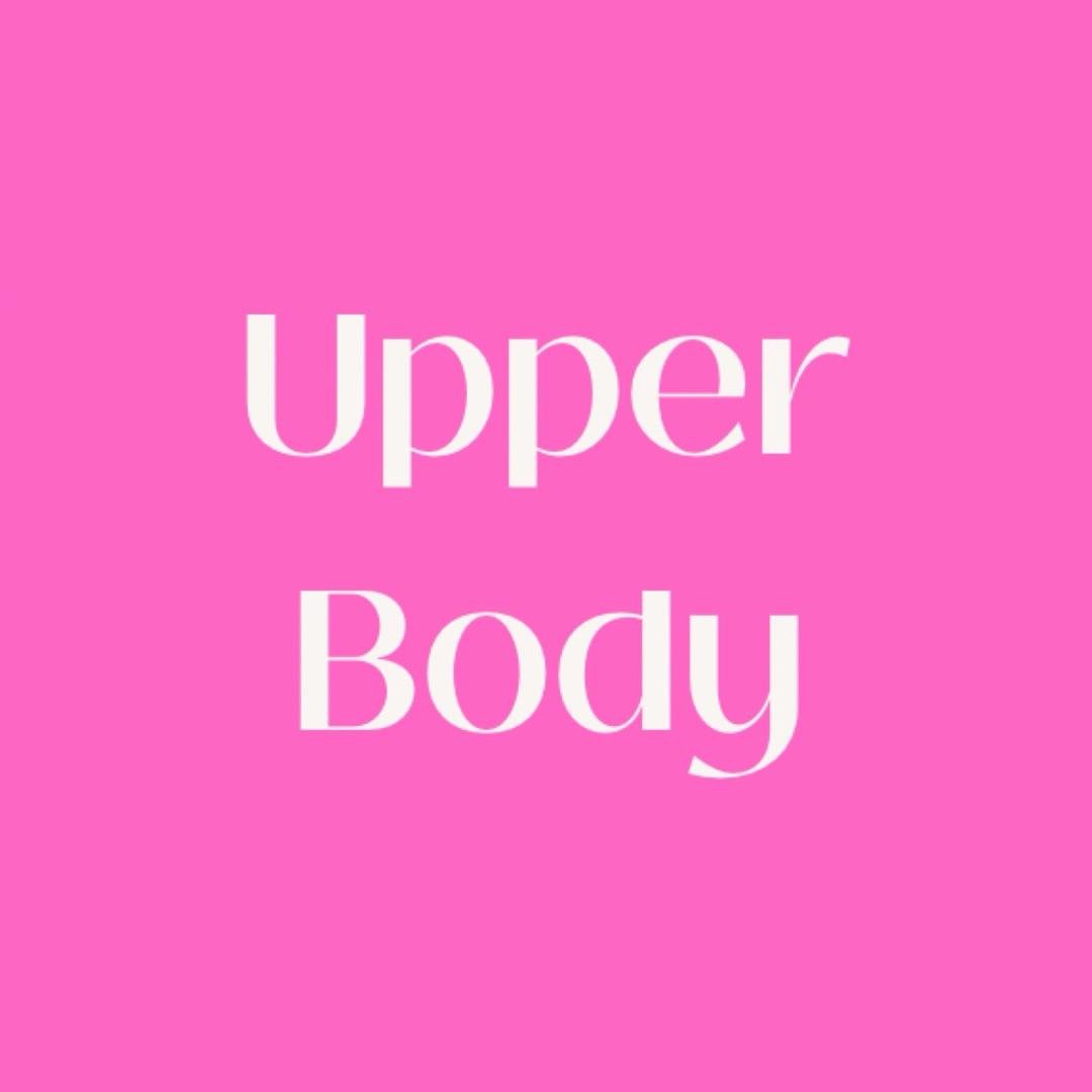 Upper body workouts