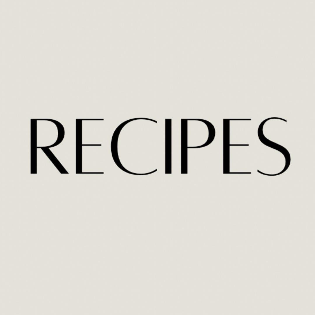 Recipes