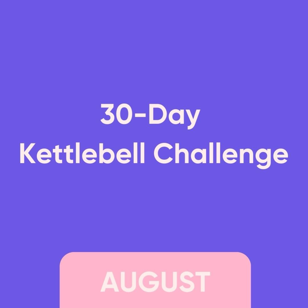 30-Day kettlebell