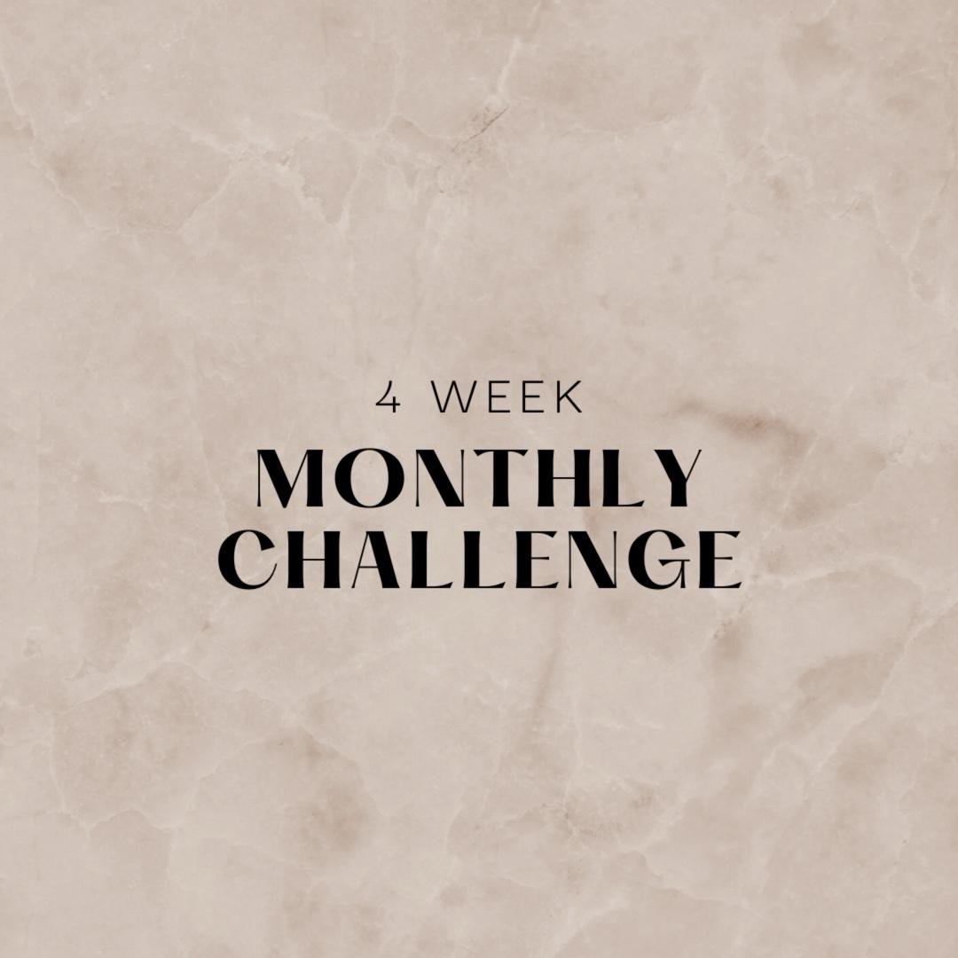 4 Week Challenge