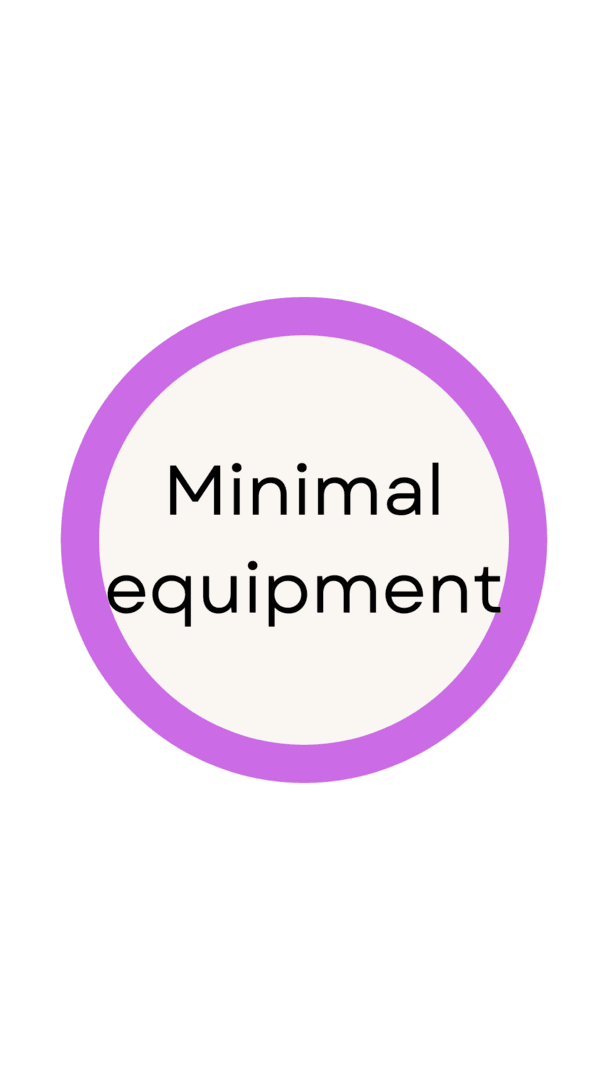 Minimal equipment by Rachel Jensen