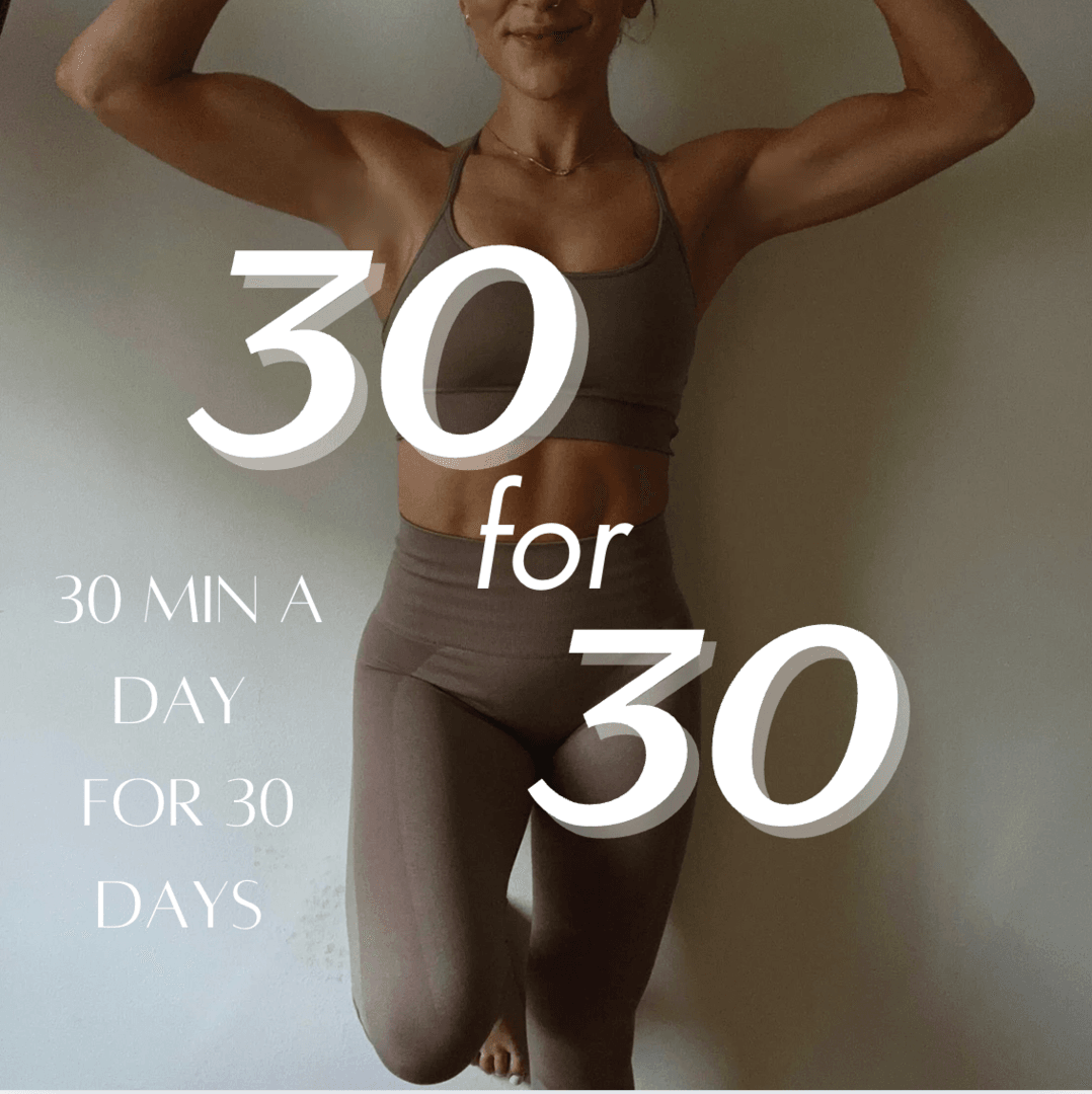 The 30 for 30 Program!