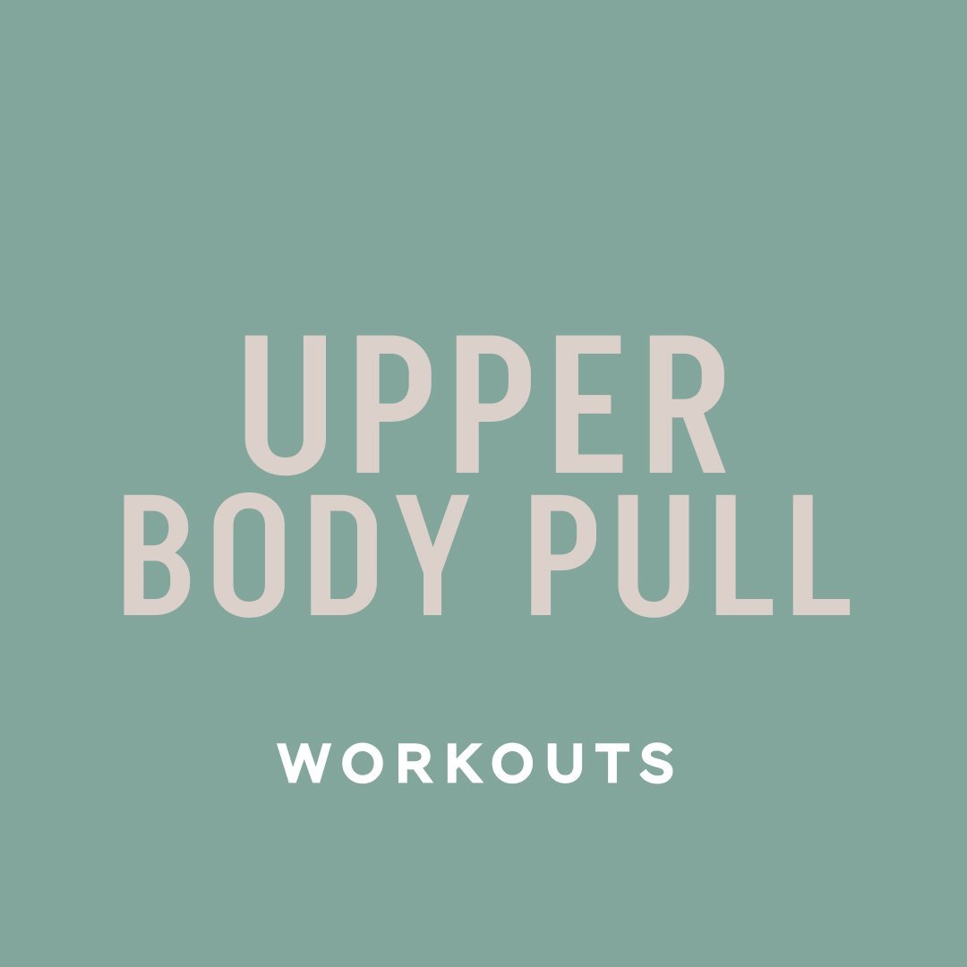 Upper Body Pull