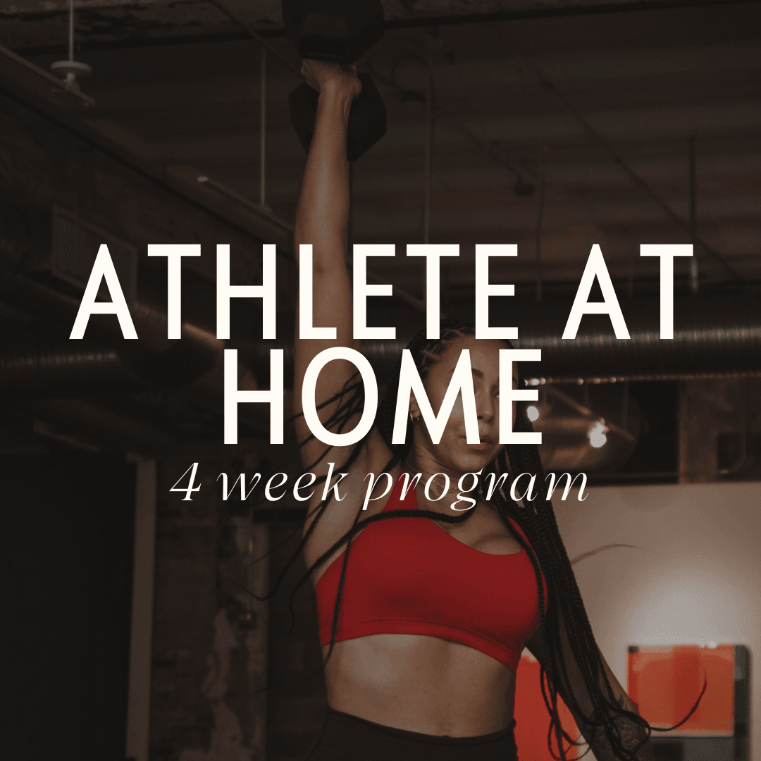 4 Week Home Athlete