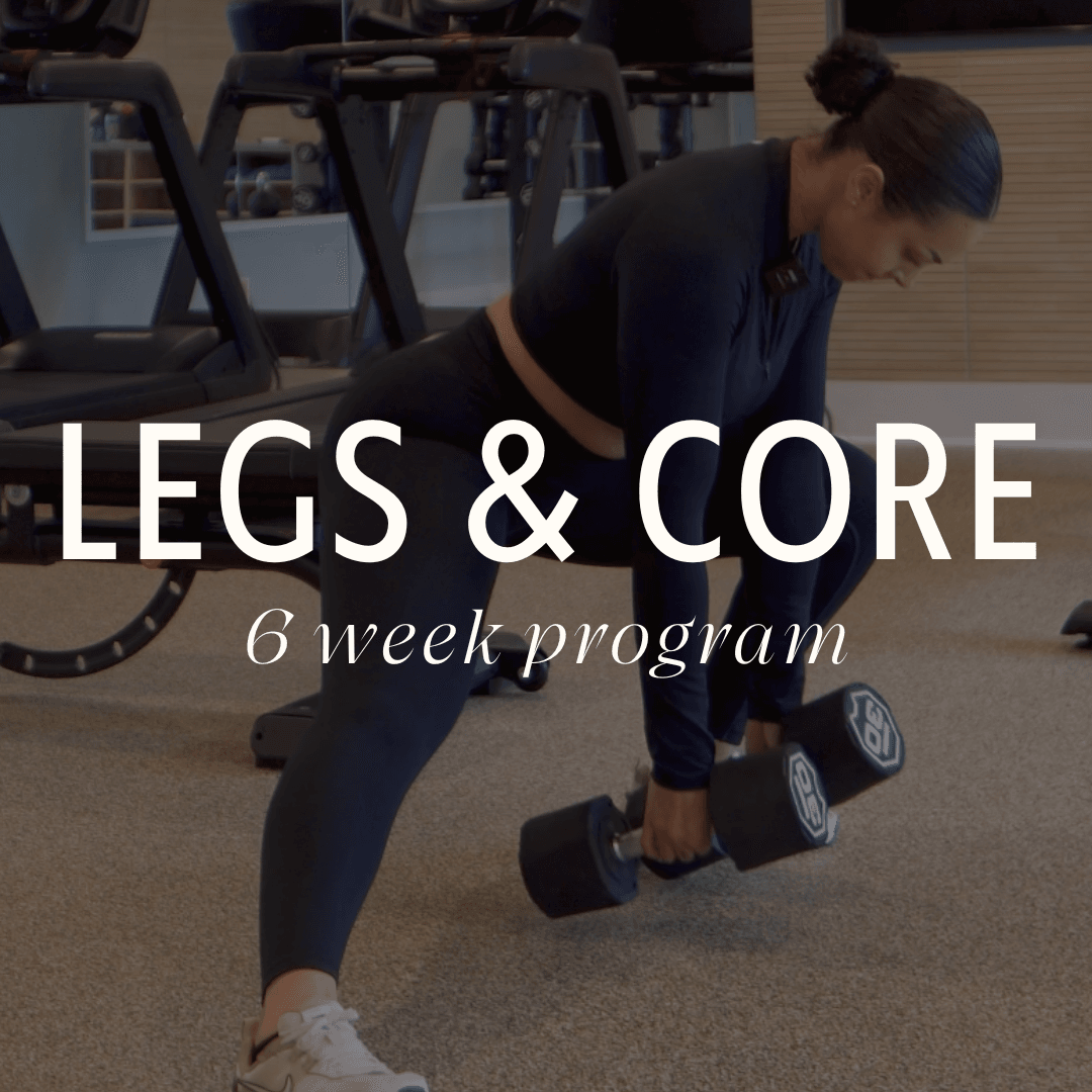 6 week gym- legs&core