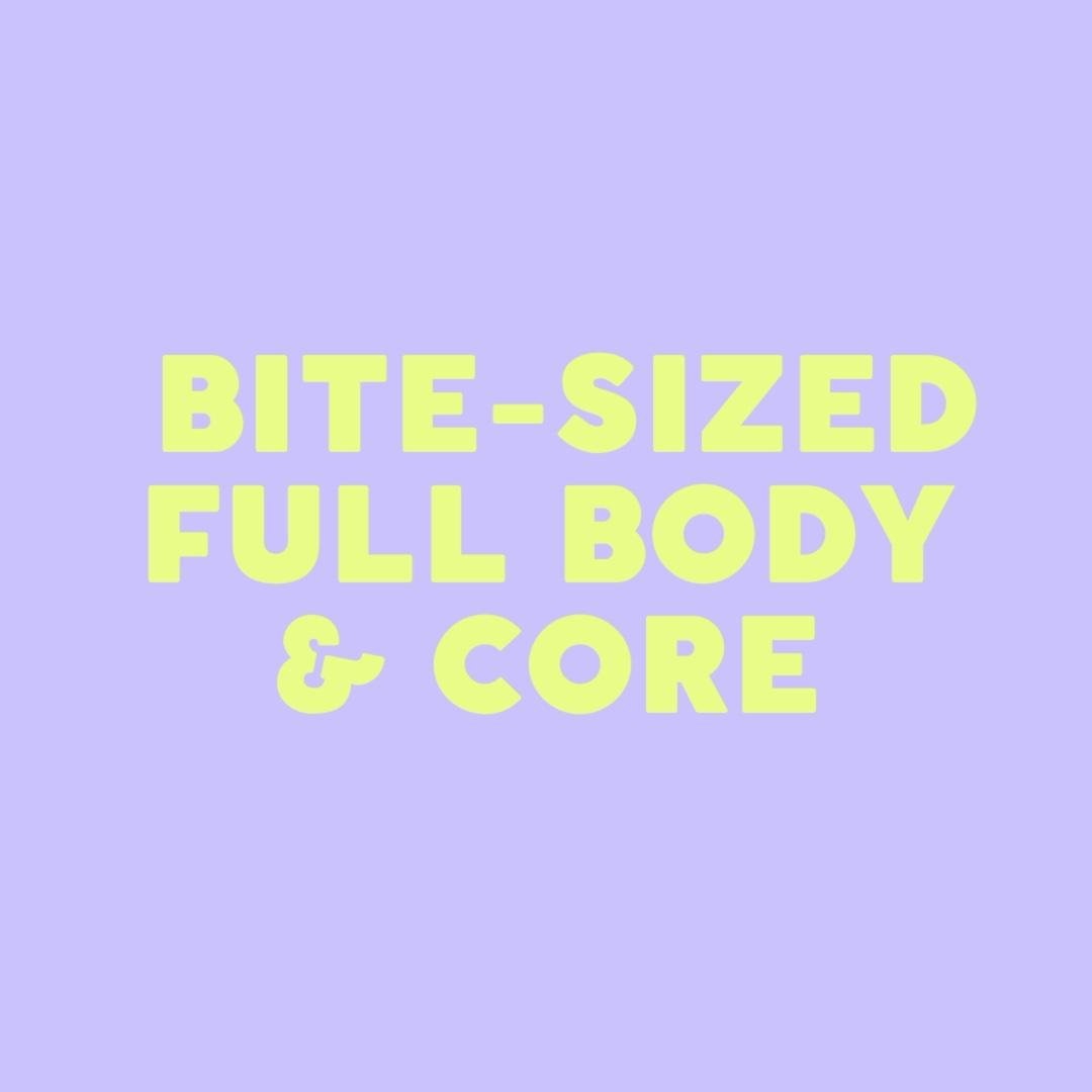 Full Body and Core Strength