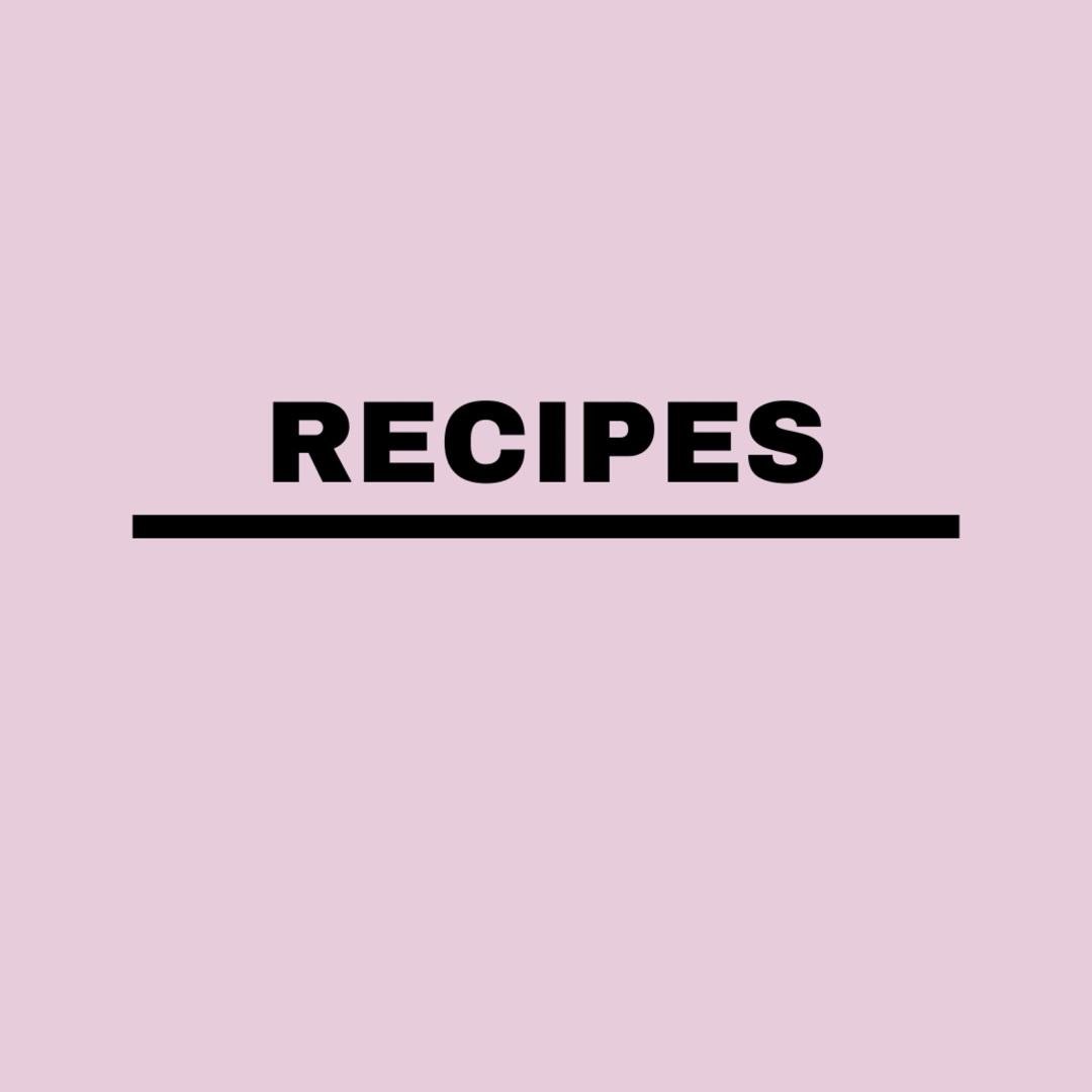 Recipes