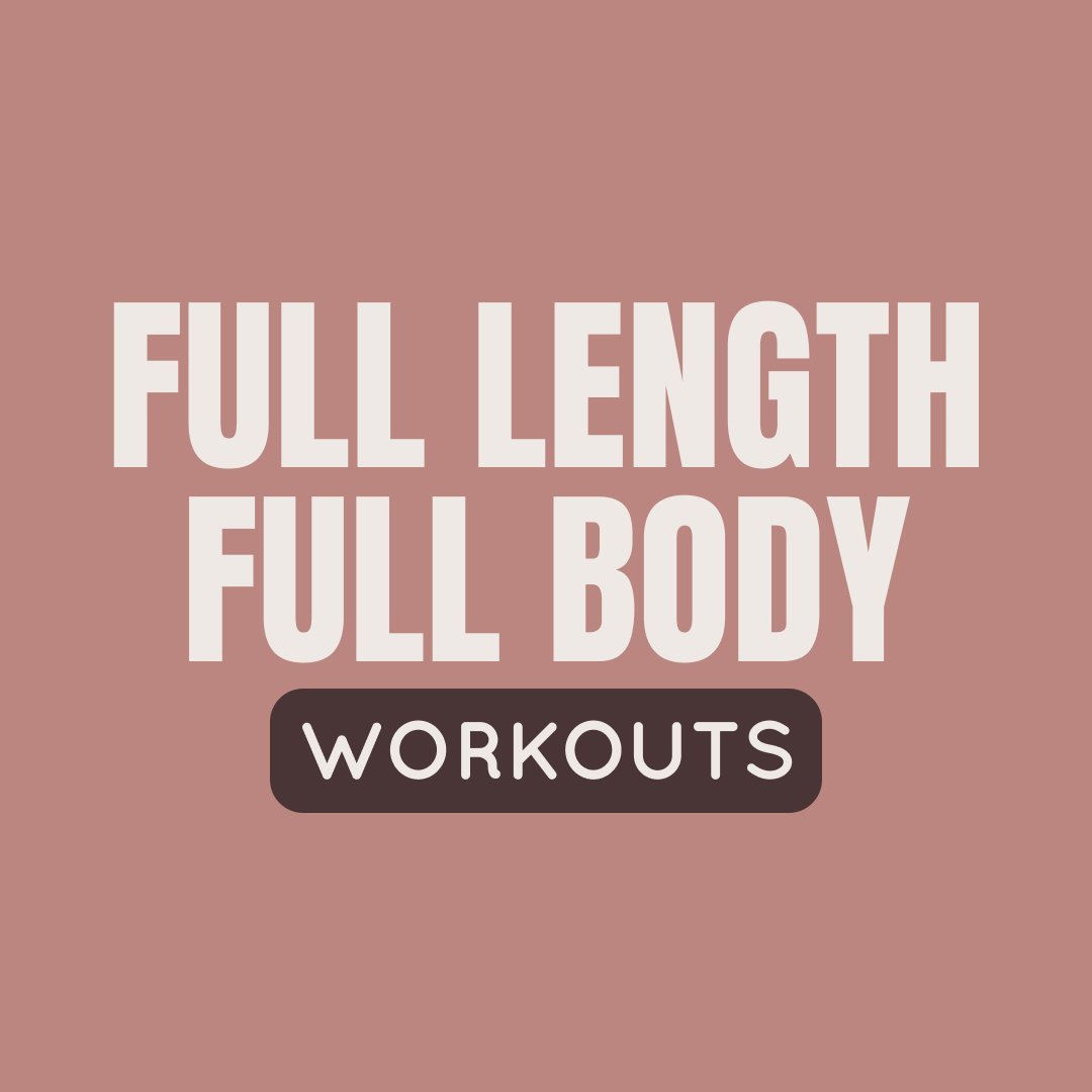 Full Length Full Body Workout