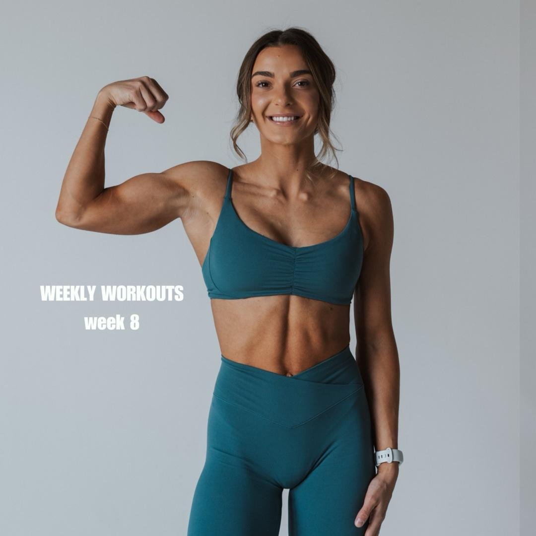 WEEKLY GYM WORKOUTS 
(5/4-5/10)