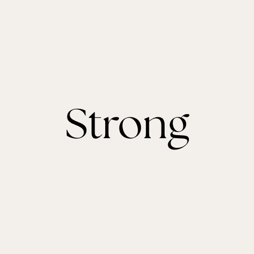Strong