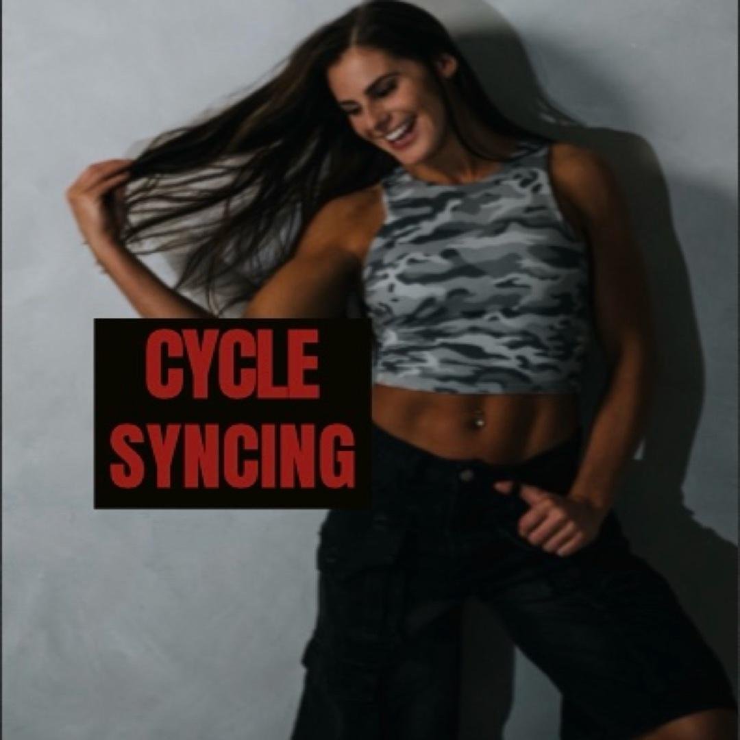 CYCLE SYNCING PLAN❤️