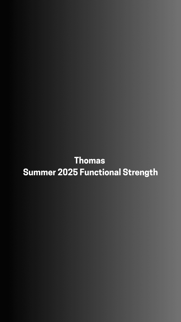 Thomas Program Summer 2025
