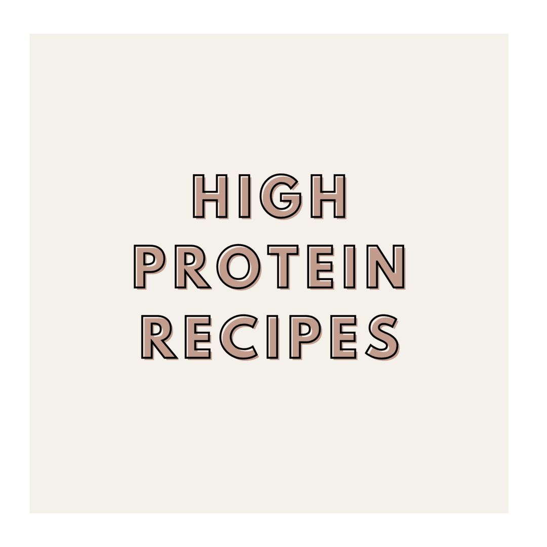 15 HIGH PROTEIN RECIPES