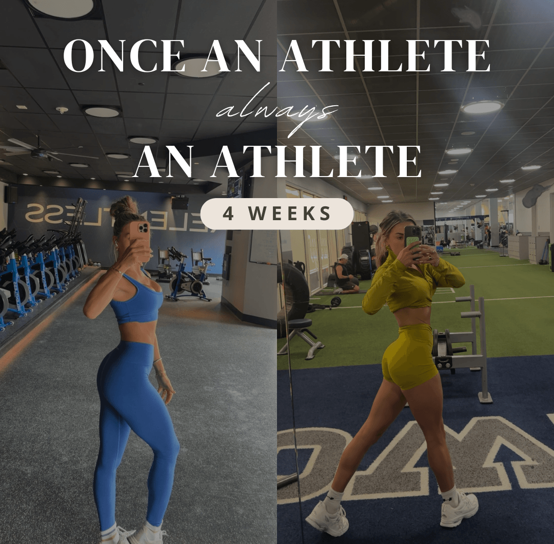 ONCE AN ATHLETE, ALWAYS AN ATHLETE