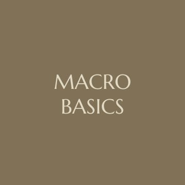 Macro Basics