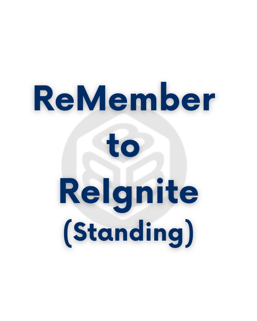ReMember to ReIgnite 💃🏻 💃🏻 💃🏻