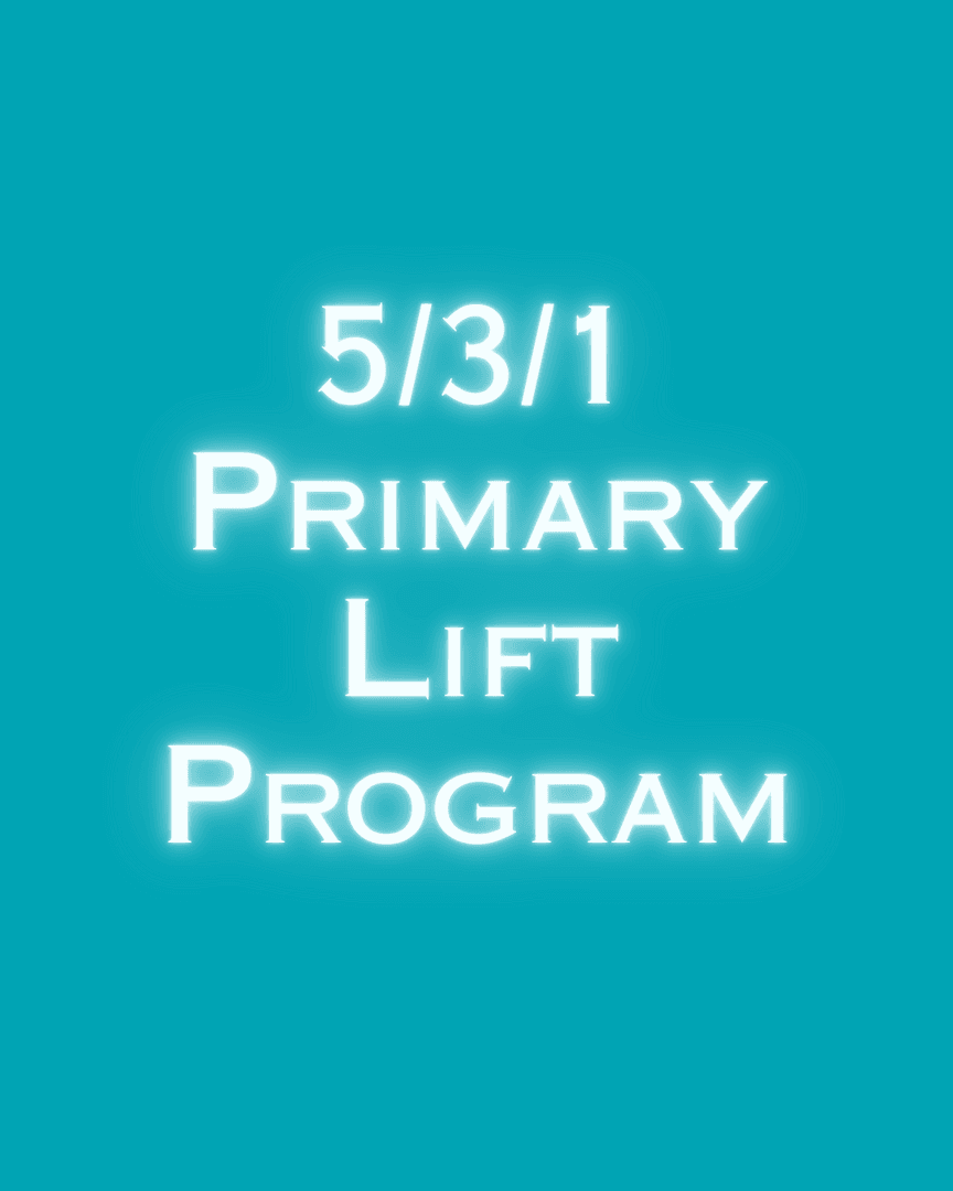 5/3/1 Primary Lift Program
