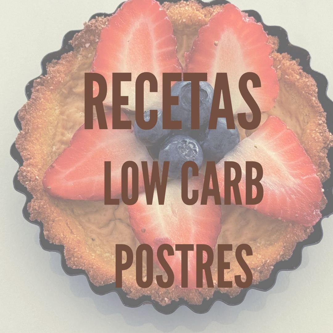 Recetas lowcarb postres