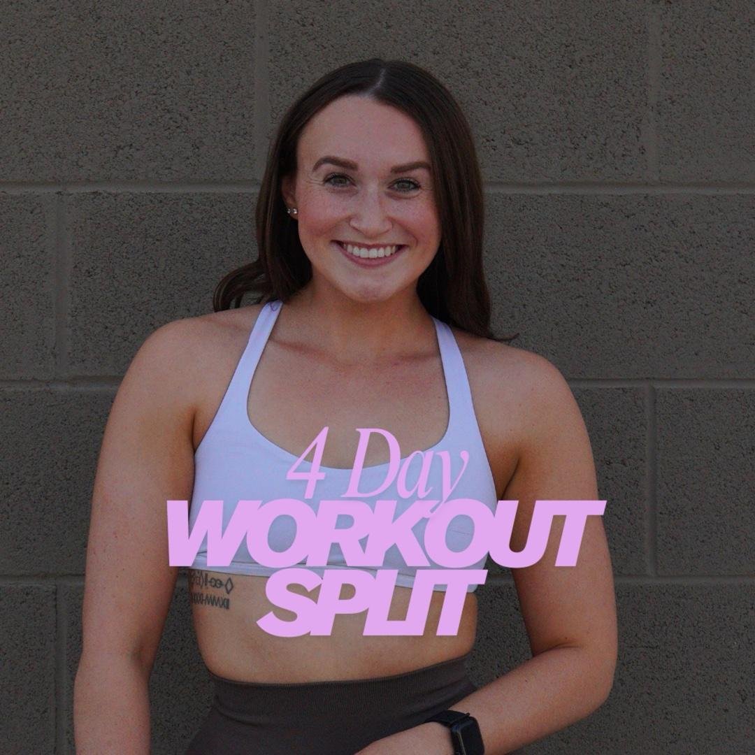 4 Day Workout Split