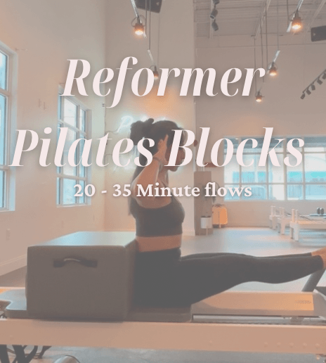 Reformer Pilates Blocks by Jessica Janiya