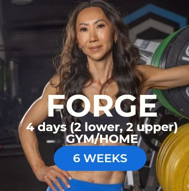 FORGE - 4 day split (gym/home)