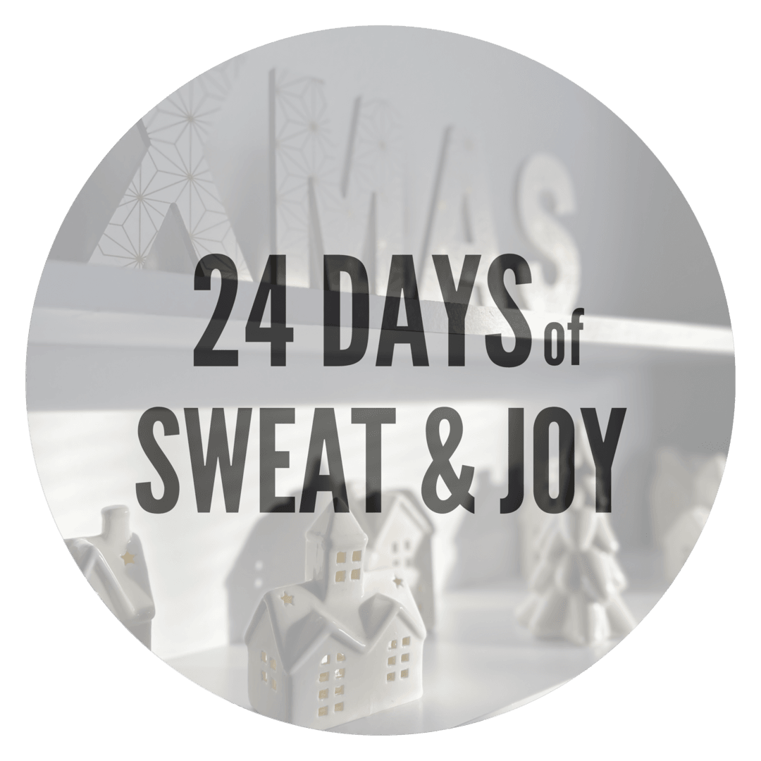 ADVENTNI KOLEDAR 2025 - 24 Days of Sweat & Joy