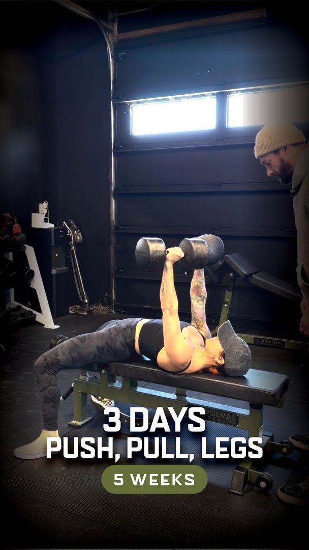 3 Day Push, Pull, Legs